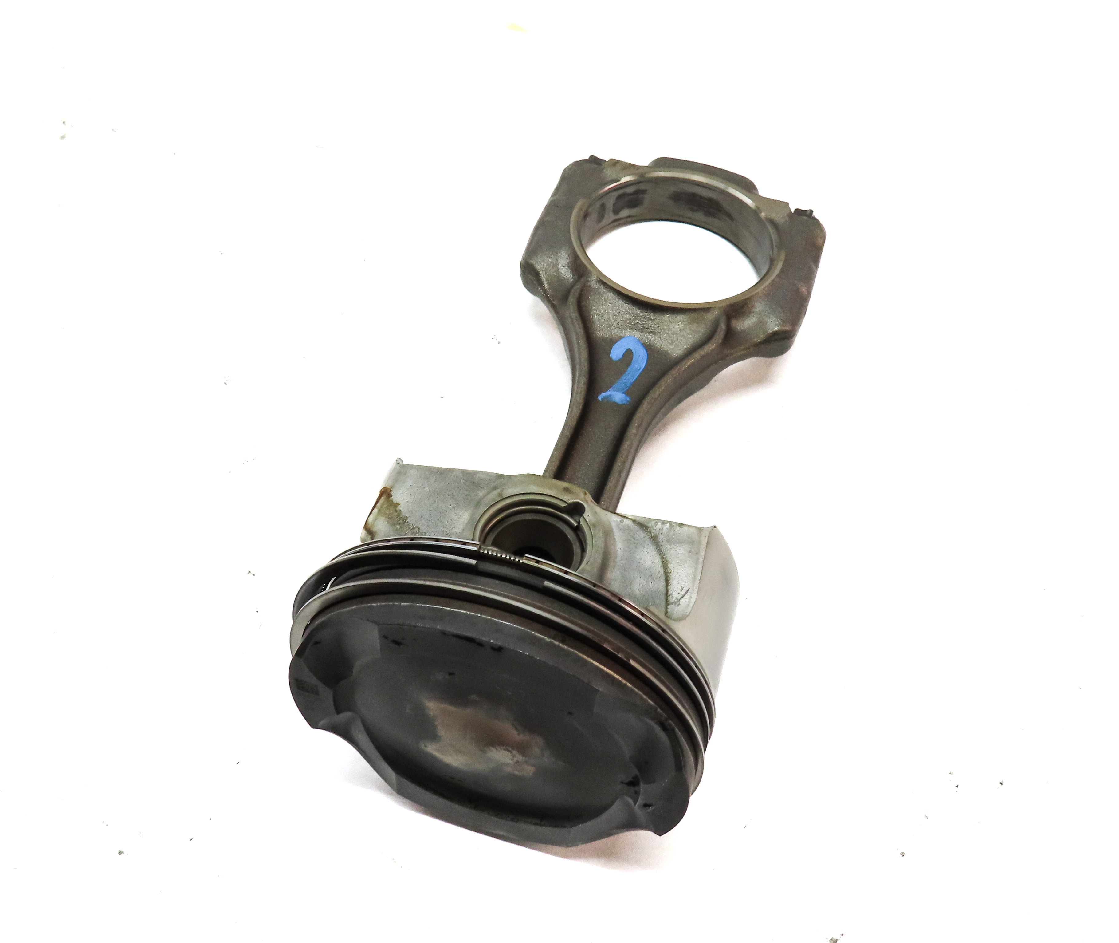 13 BMW 6 7 M5 M6 F01 F06 F10 4.4L N63 TURBO LEFT ENGINE PISTON & CONNECTING ROD — exact item pictured